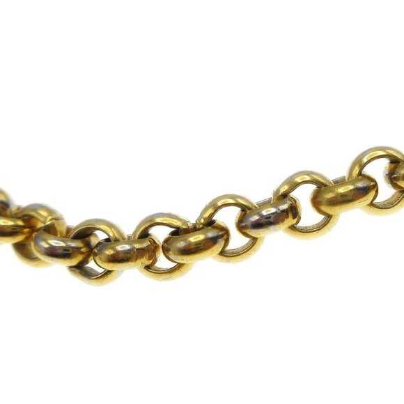 Chanel Heart Chain Pendant Necklace Gold 95P - Picture 6 of 8